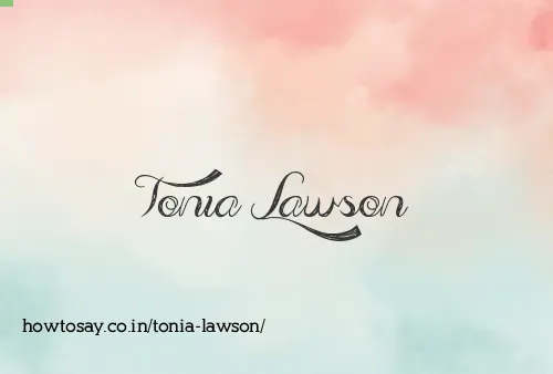Tonia Lawson