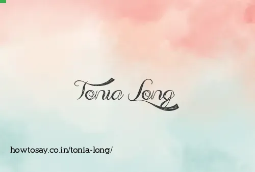 Tonia Long