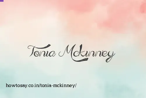 Tonia Mckinney