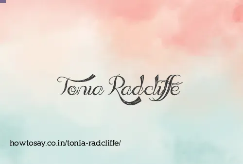 Tonia Radcliffe