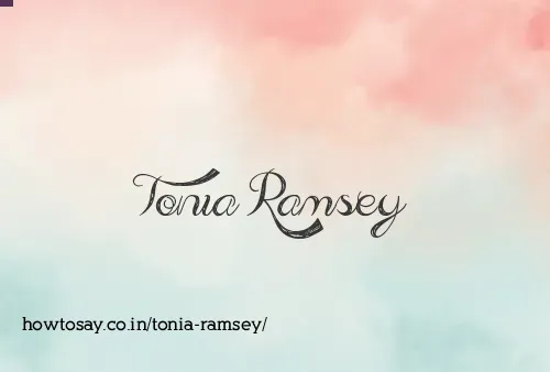 Tonia Ramsey