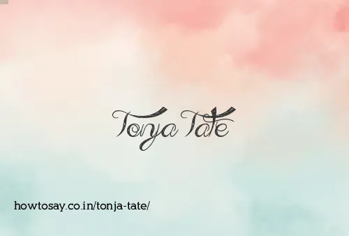 Tonja Tate