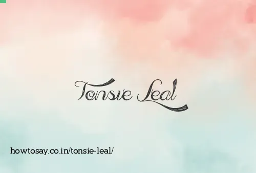 Tonsie Leal