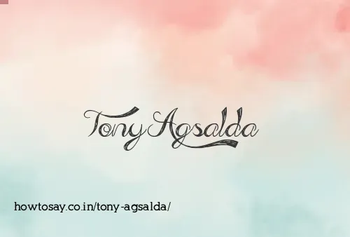 Tony Agsalda