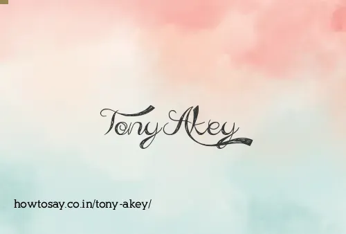 Tony Akey