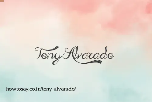 Tony Alvarado