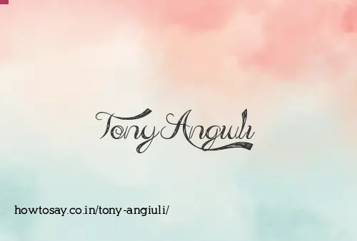 Tony Angiuli