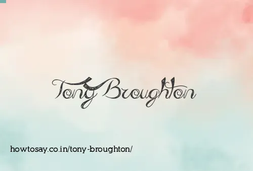 Tony Broughton