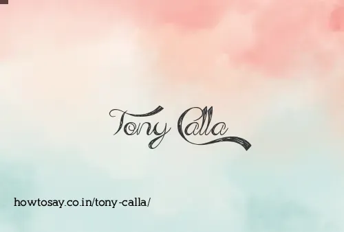Tony Calla