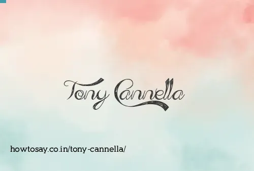 Tony Cannella