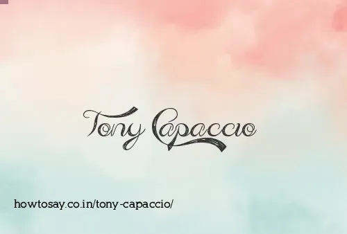 Tony Capaccio