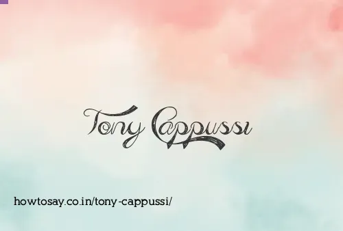 Tony Cappussi