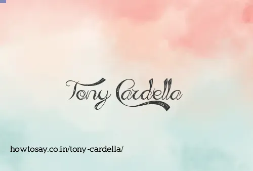 Tony Cardella