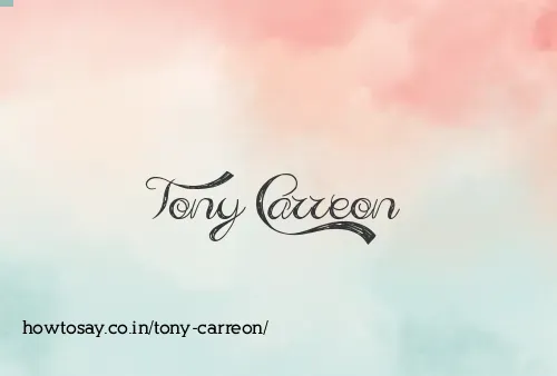 Tony Carreon