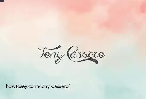 Tony Cassero
