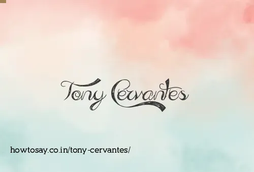Tony Cervantes