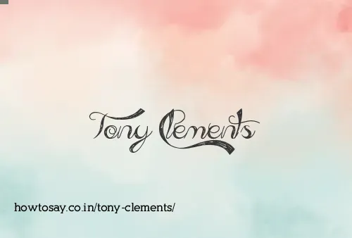 Tony Clements