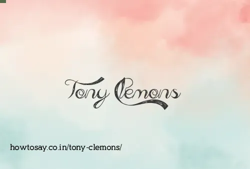 Tony Clemons