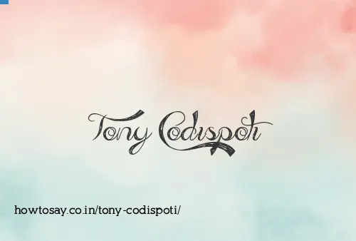 Tony Codispoti