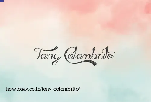 Tony Colombrito