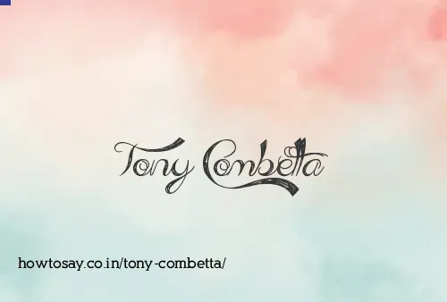 Tony Combetta