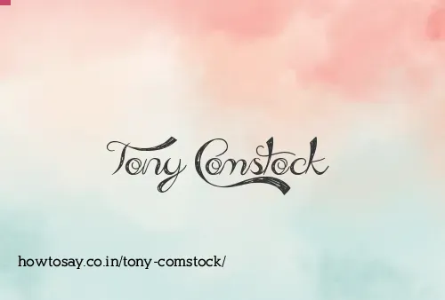 Tony Comstock