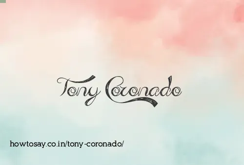 Tony Coronado
