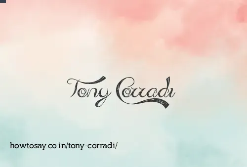 Tony Corradi