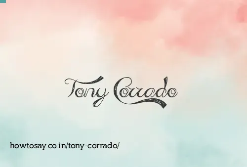 Tony Corrado