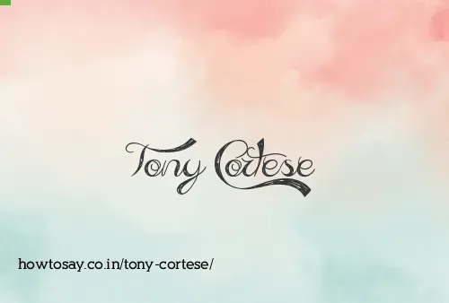 Tony Cortese