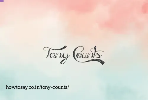 Tony Counts