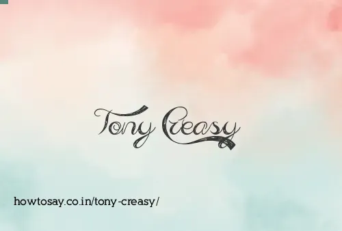 Tony Creasy