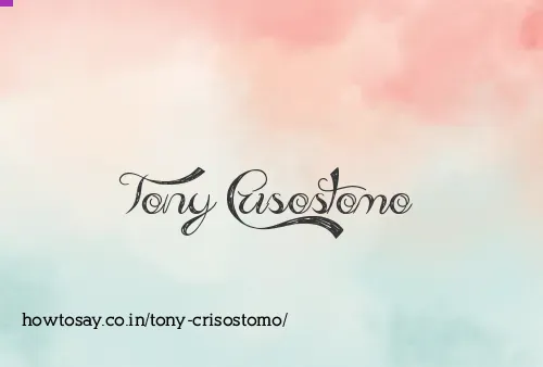 Tony Crisostomo