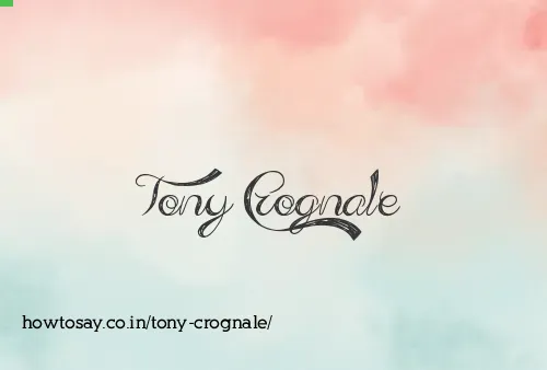 Tony Crognale