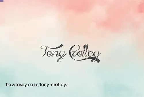 Tony Crolley