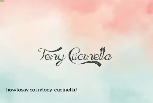 Tony Cucinella