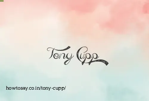 Tony Cupp