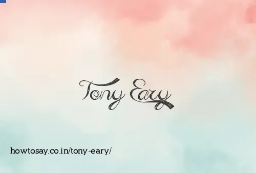 Tony Eary