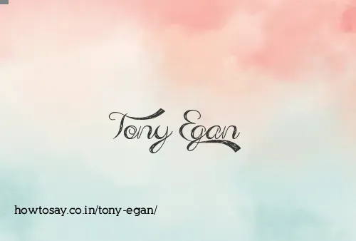 Tony Egan