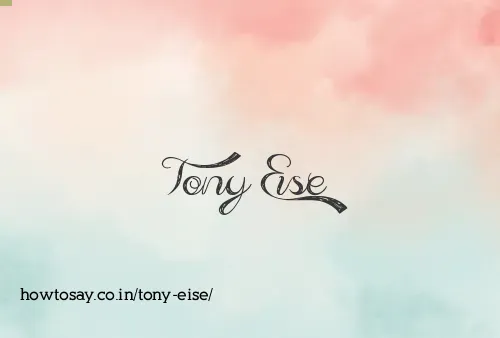 Tony Eise