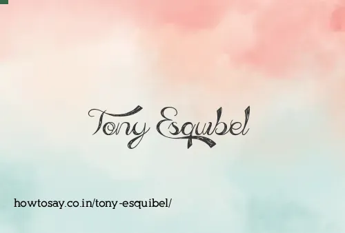 Tony Esquibel
