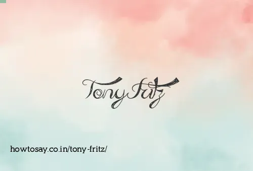 Tony Fritz