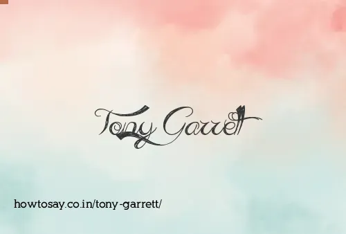 Tony Garrett