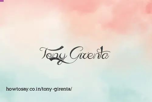Tony Girenta