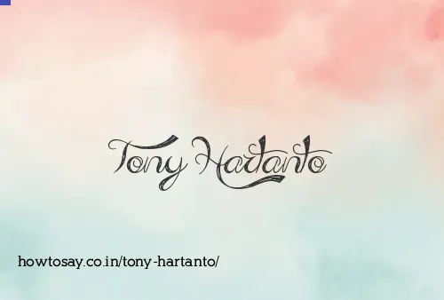 Tony Hartanto