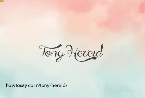 Tony Hereid