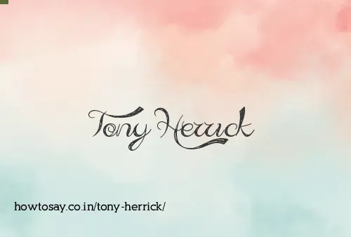 Tony Herrick