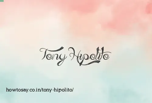 Tony Hipolito