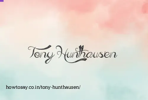 Tony Hunthausen
