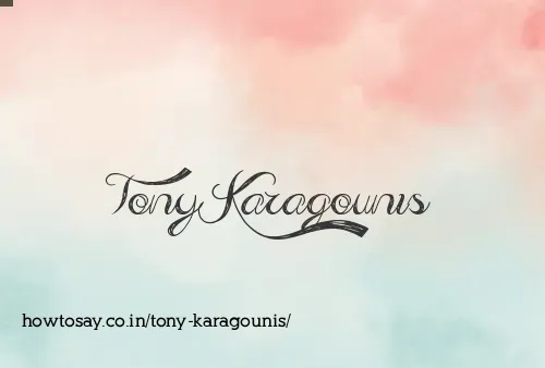 Tony Karagounis
